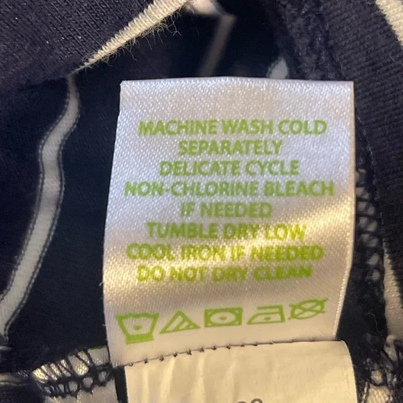 Lilly Pulitzer Dress Jennalyn Swing True Navy Palm Stripe Size XS - Picture 4 of 13